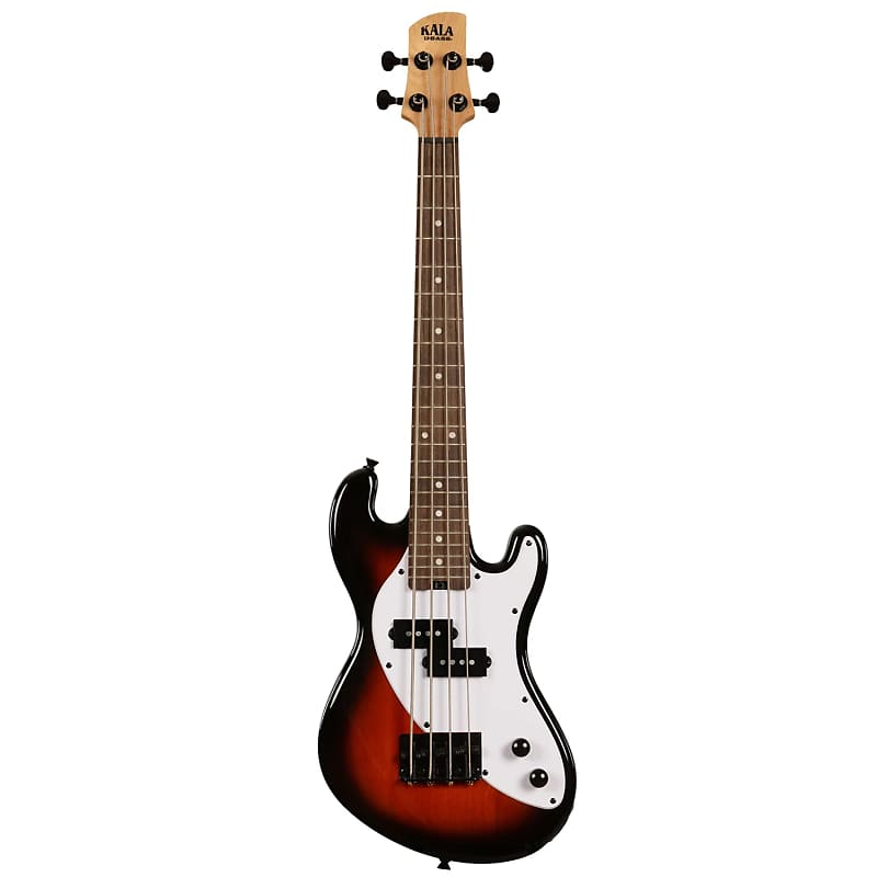 Kala UBASS Solid Body Fretted ShortScale Electric Bass, Reverb