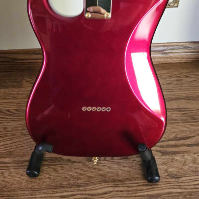 GFS Parts Guitar S-Style Custom Build - 2023 - Dark Candy Apple Red - Exquisite image 9