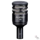 Audix D6 Kick Drum Percussion or Bass Cab Dynamic Instrument Microphone (Black)