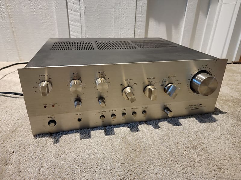 t*t様 ONKYO INTEGRATED AMPLIFIER MODEL A- Onkyo Integrated Amp - Model: A-807 | Vintage Audio Exchange