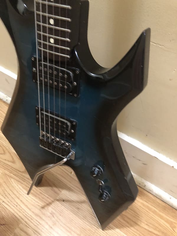 【限定販売】 Wizard Polaris 1980's Reverb | Burst Green Blue Copy Warlock - ギター