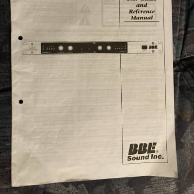 Reverb.com listing, price, conditions, and images for bbe-482i-sonic-maximizer