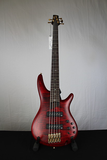 Ibanez Soundgear SR1405E - Deep Rose Flat, Flamed Maple Top 887802041291 Repack Retail Box image 1