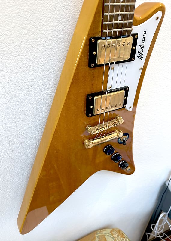 Epiphone Moderne 2000-2001 - Clear / Natural | Reverb