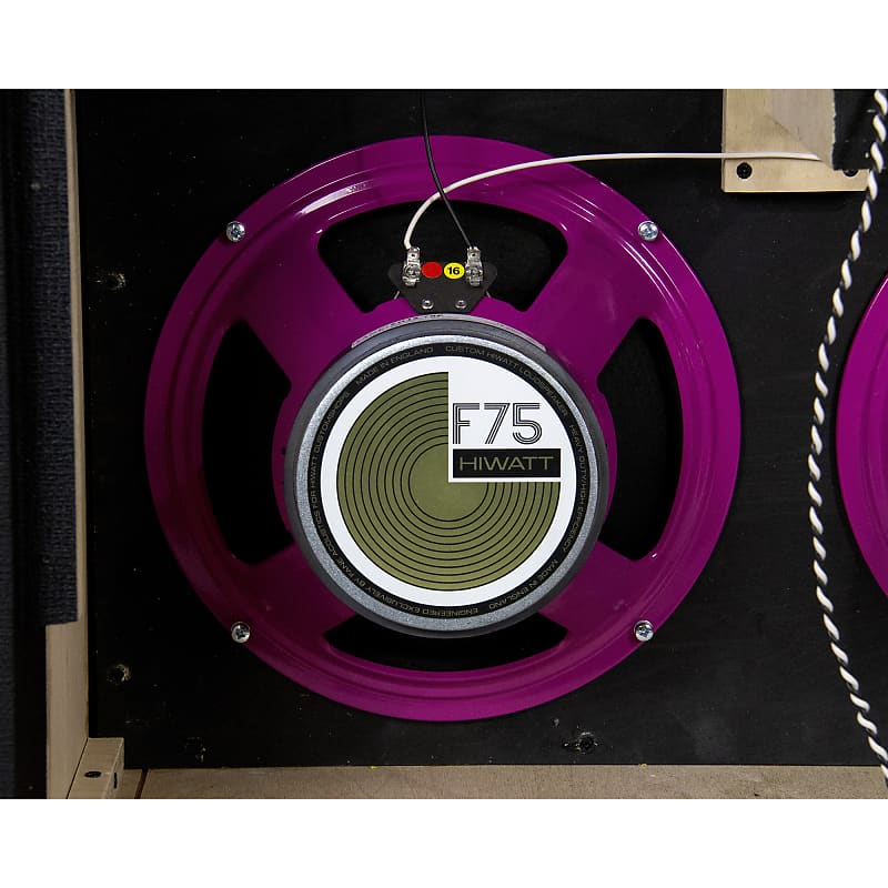 Hiwatt SE212F Guitar Amp Speaker Cab w/ 2x12” English Fane F75 Speakers