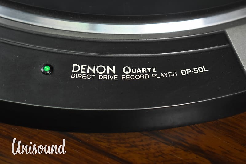 Denon DP-50L Direct Drive Record Player Turntable in very good