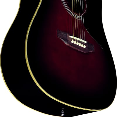 EKO GUITARS - RANGER CW EQ RED SUNBURST, CW EQ Acoustic Guitar, Fir Top, Linden Headbands and Background, South American Roupanà 20 frets, Red Sunburst image 2