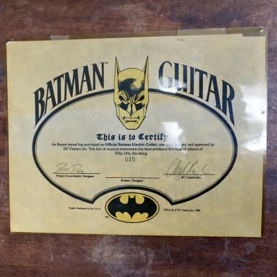 Bolin Instruments Batman Guitar image 13
