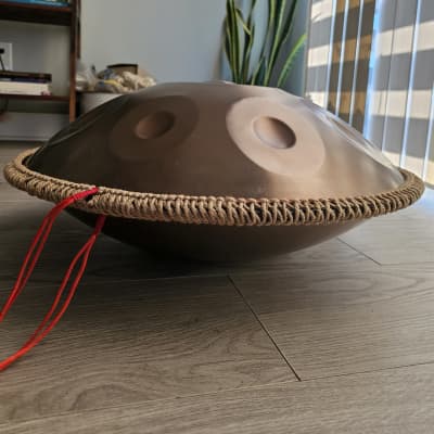 X8 Drums Genesis Handpan D Kurd With Bag and Stand