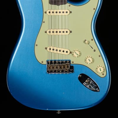 Fender Custom Shop Willcutt True '62 Stratocaster Journeyman Relic Lake Placid Blue 60s Oval C (895) image 3