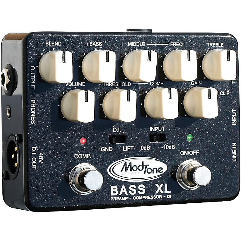 Modtone MT-BX Bass XL Preamp and Compressor image 1