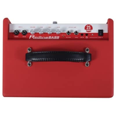 VHT AV-RL-25B Redline 25 Watt Bass Guitar Combo Amplifier, 10" Speaker image 3