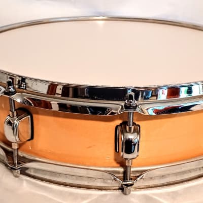 TAMA UTILITY SNARE DRUM-NATURAL LACQUER 10 LUGS FRE SHIP CUSA! image 5