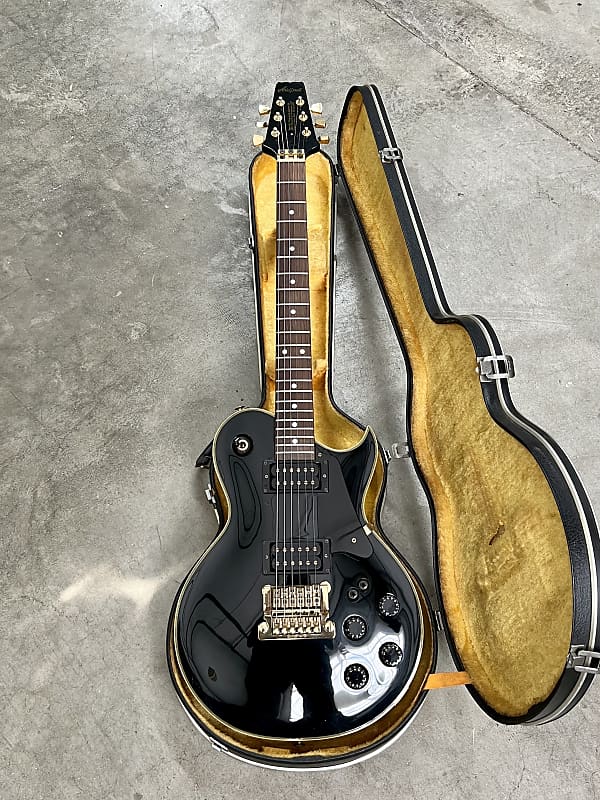 Aria Pro II PE-R80 c 1983 Black beauty original vintage MIJ