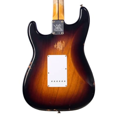 Fender Custom Shop Limited Edition 70th Anniversary 1954 Stratocaster Relic - Wide Fade 2 Tone Sunburst - Electric Guitar NEW! image 2