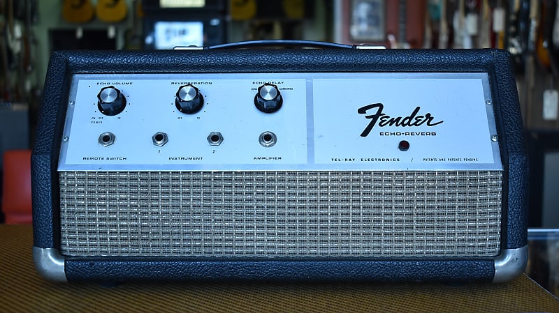 c. 1960's Fender Echo Reverb Tel-Ray Oil Can Delay | Reverb