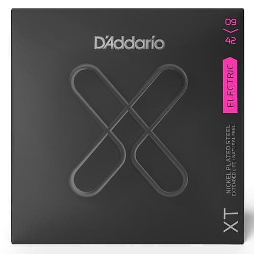 D'Addario XT Nickel Electric Guitar Strings - Super Light image 1