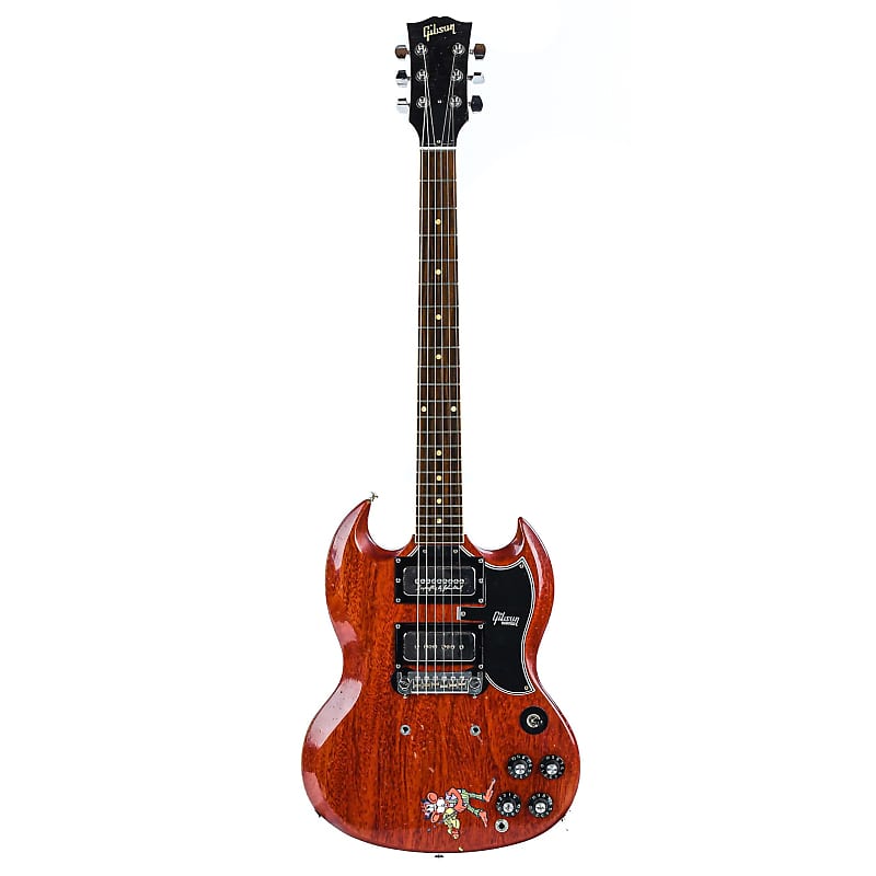 Gibson Custom Shop Tony Iommi Signature "Monkey" '64 SG Special (Aged, Signed) Cherry 2020 image 1