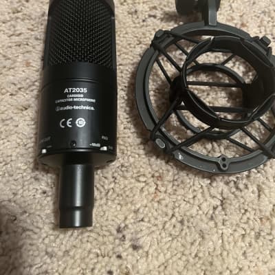 Audio-Technica AT4033/CL Medium-diaphragm Condenser Microphone Bundle with  Stand and Cable