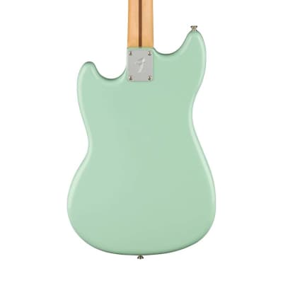 [PREORDER] Fender Ltd Ed Player Mustang PJ Bass Guitar, Pau Ferro FB, Surf Green image 4