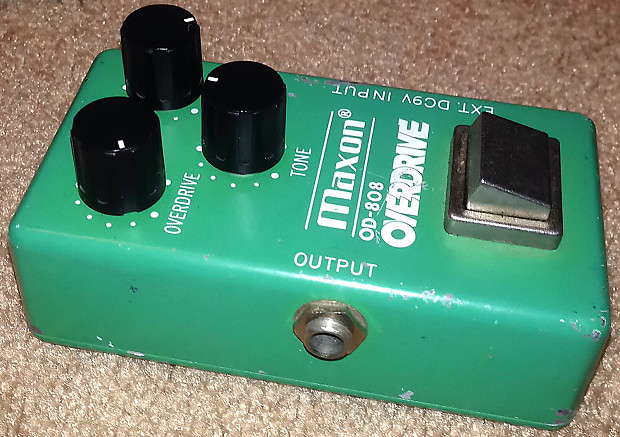 Vintage 1979 Narrow Box Maxon OD-808 Overdrive- Rare Ibanez TS-808  Overdrive Pro Tube Screamer