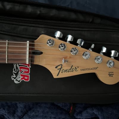Polar White Fender Standard Series Stratocaster - Dimarzio Area Pickups w/ 7way switch image 4