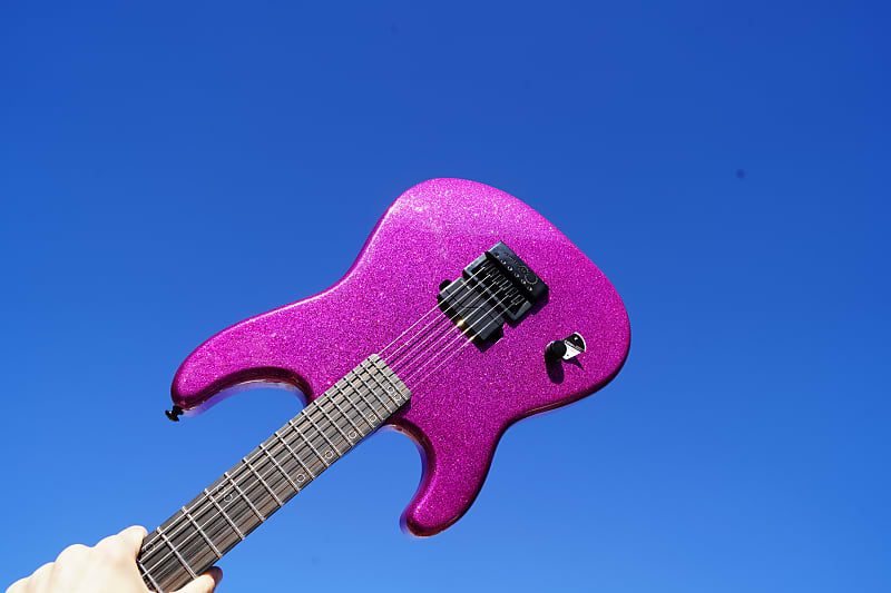 Schecter DIAMOND SERIES Danskimo-6 LH Daniel Haniss/Purple
