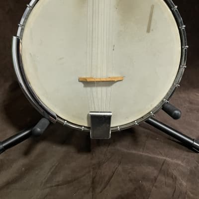 Vintage Gretsch (Bacon) Folk Model 5-String Open-Back Banjo w/ Original Chipboard Case image 2