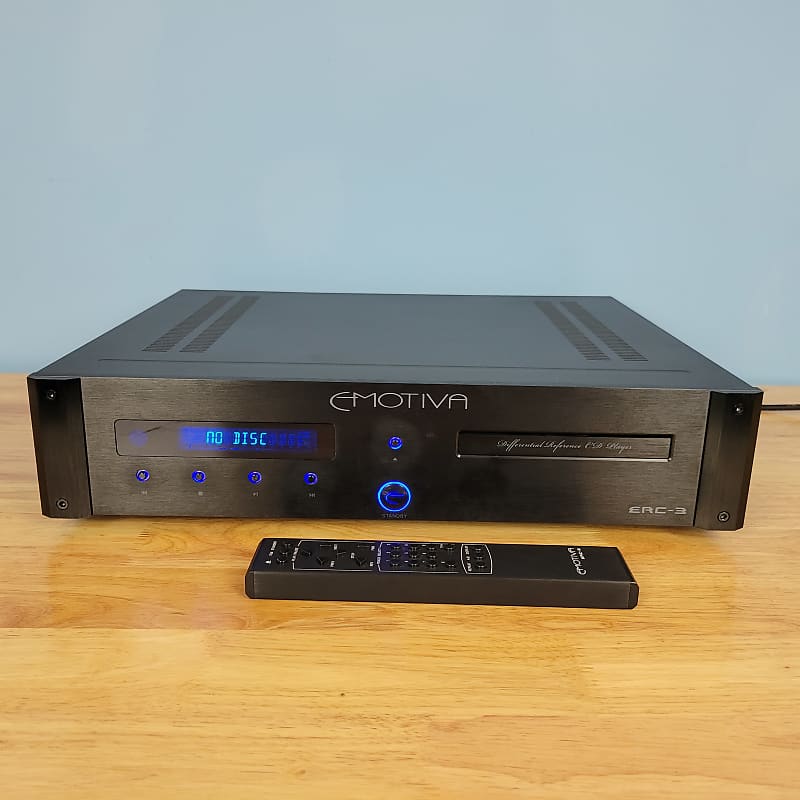 Emotiva ERC3 CD Player With Remote audiophile Reverb