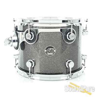 DW 3pc Performance Series Drum Set Pewter Sparkle 12/16/22 image 4