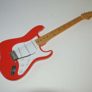 Fender Stratocaster Hank Marvin Signature 1996 Fiesta Red made in Japan reissue 57 image 2