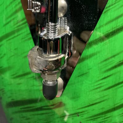 Frankie Banali's Quiet Riot, LP Performer Series 11-3/4" Conga and Stand. 2000's - Green Fade image 6