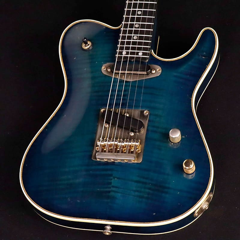 Valley Arts M Series Limited TL Type See Thru Blue [SN 5872] [12/04]