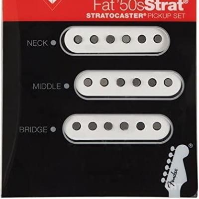 Fender Custom Shop Hand Wound Fat 50s Strat Pickup Set | Reverb