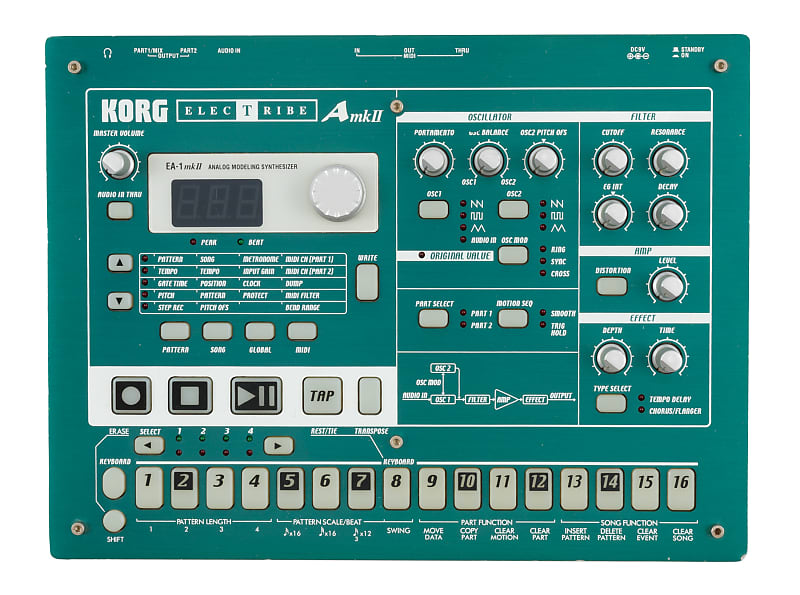 Korg Electribe-A MkII EA-1 MkII Analog Modeling Synthesizer | Reverb
