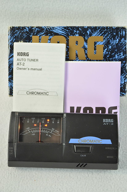 パリコレクション Korg Auto Chromatic NOS Tuning, Chromatic Auto AT-2 Tuner 
