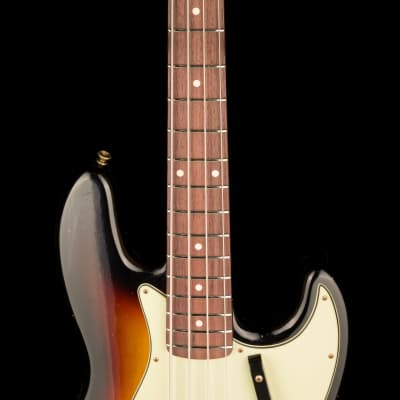 Fender Custom Shop 1964 Jazz Bass Journeyman Relic Super Faded Aged 3-Tone Sunburst image 10