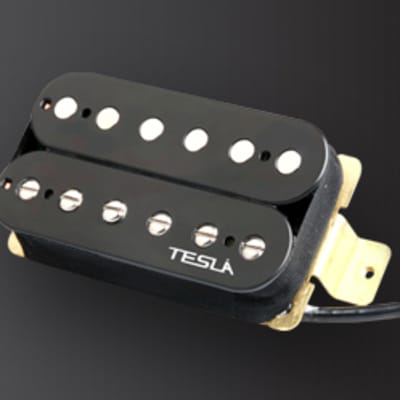 Tesla Plasma-3 Humbucker Set (Bridge and Neck) 2018 Black