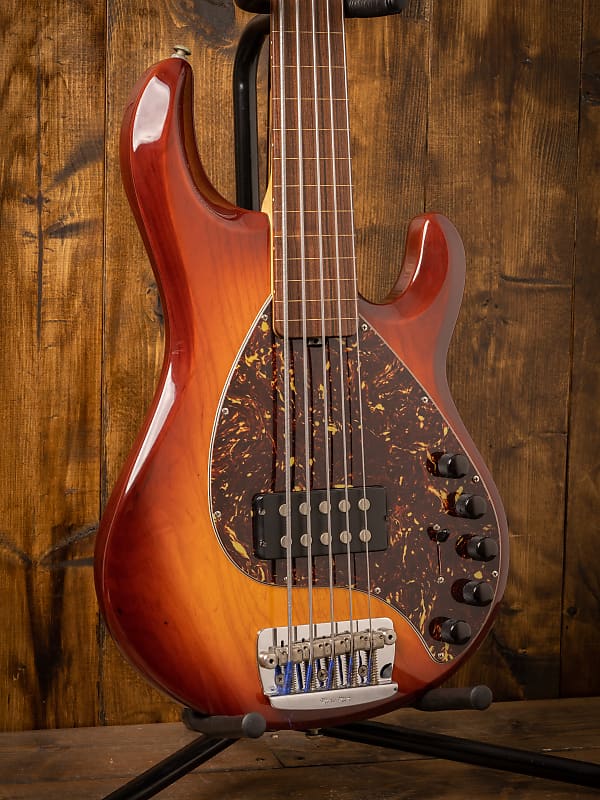 Ernie Ball Music Man Stingray 5 H Fretless 2002 | Reverb