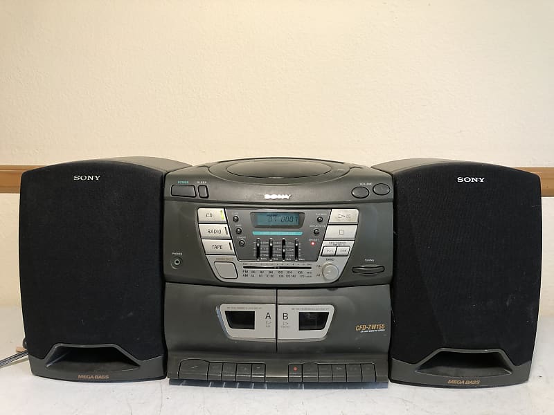 Sony CFD-ZW155 Boombox HiFi Stereo System Vintage CD Player