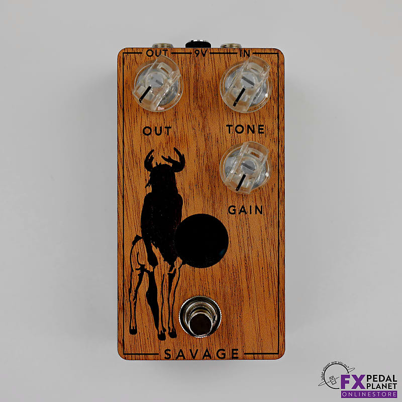 Anasounds Savage 2023 - All Metal Enclosure with Mahogany Plate