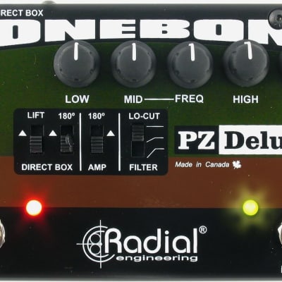 Reverb.com listing, price, conditions, and images for radial-tonebone-pz-deluxe