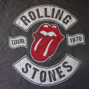 Rolling stones 1978 tour t shirt shop