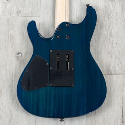 Ibanez S6570Q S Prestige Guitar, Natural Blue, Macassar Ebony Fretboard image 4