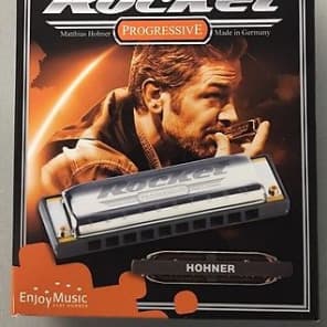 Hohner M2013BX-D Progressive Series Rocket Harmonica - Key of D