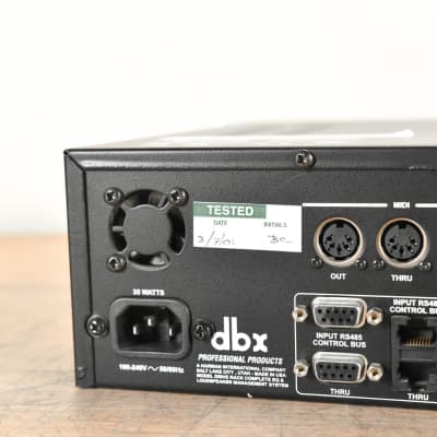 dbx DriveRack 480 Equalization and Loudspeaker Management System CG005F1 image 8
