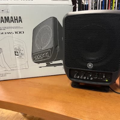 Yamaha Stagepas 100 Portable PA System 2023 - Present - Black image 1