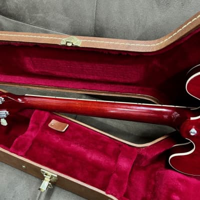 Gibson Gibson ES-335 Jun 2021 Sixties Dot USA Mint 2021 - Cherry Red image 20