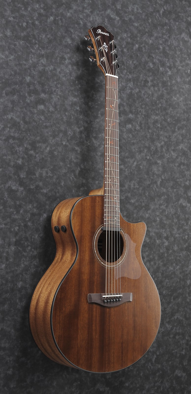 Ibanez AE295 AE Series Cutaway Acoustic-Electric Guitar Natural Low Gloss