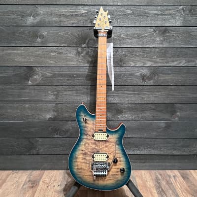 EVH Wolfgang Special QM Electric Guitar - Indigo Burst image 12